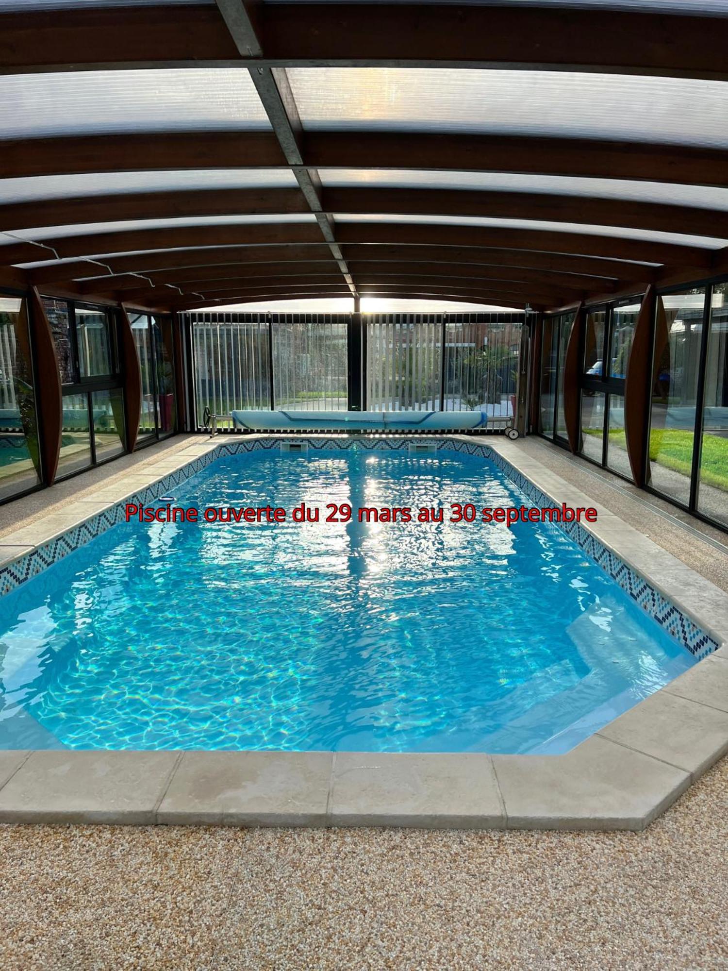 Gite Avec Piscine Lestrem Bagian luar foto